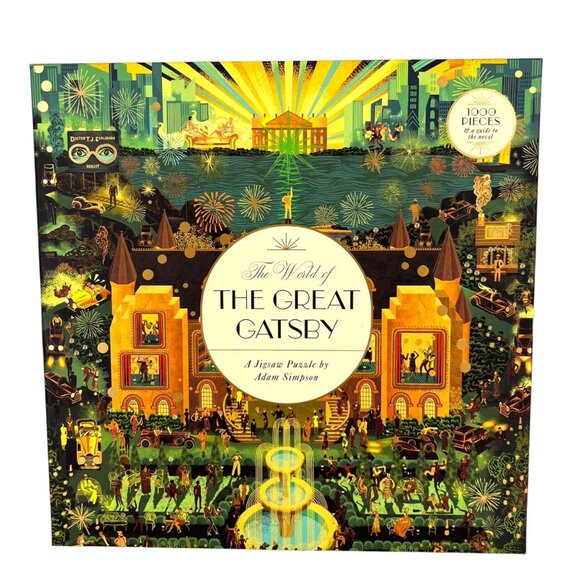 The World Of The Great Gatsby 1000-Piece Jigsaw Puzzle - Picture 1 of 15